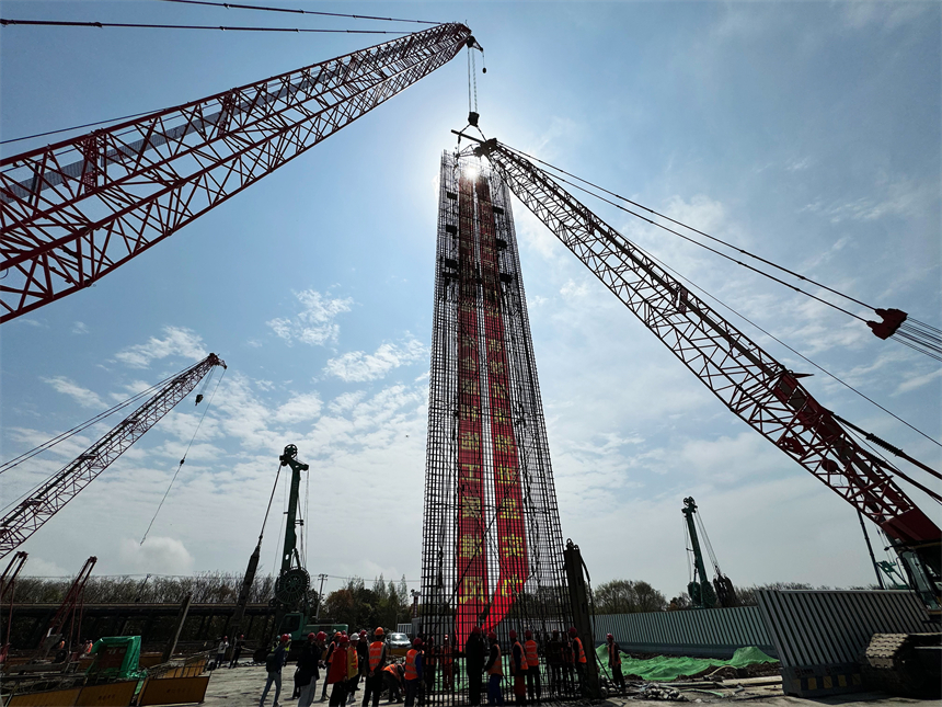 上海：崇明島最大地鐵站今天迎來(lái)重要建設(shè)節(jié)點(diǎn)