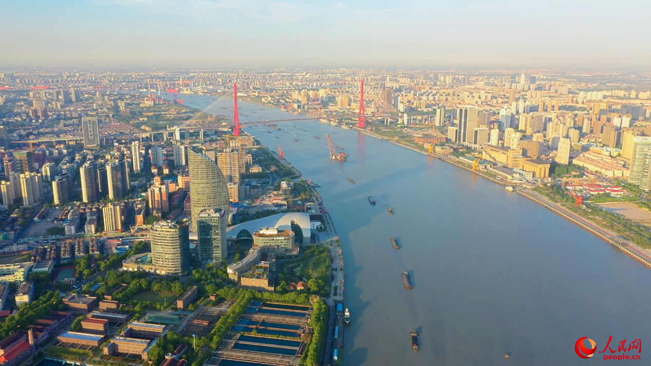 楊浦濱江全景。楊浦區(qū)宣傳部供圖